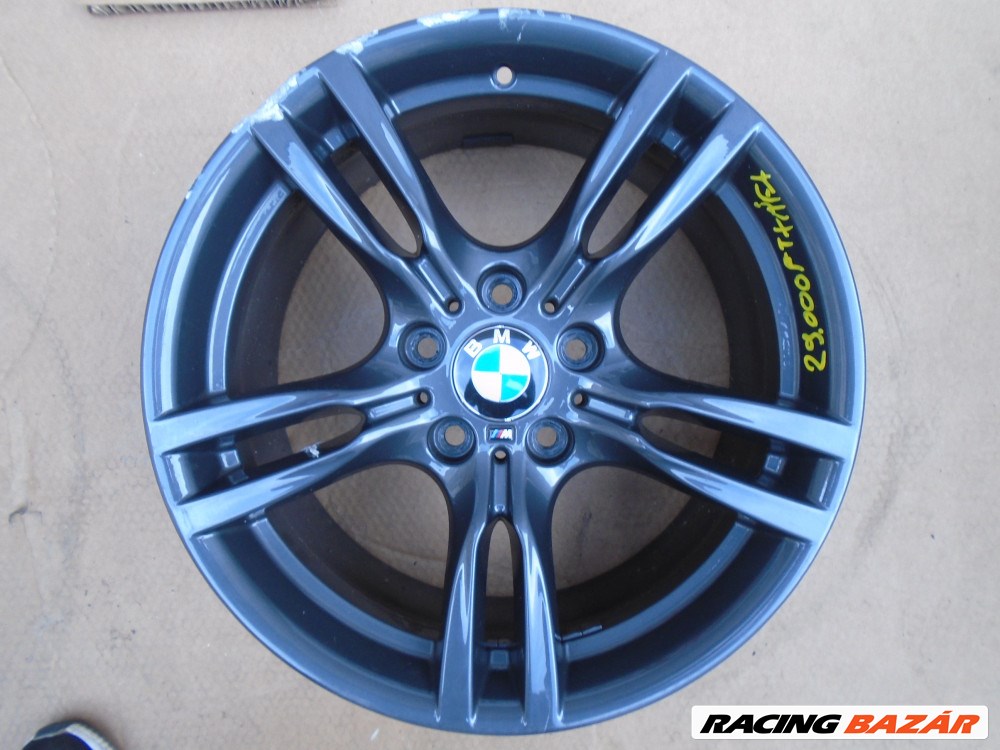 ár/db! [GYÁRI HASZNÁLT] BMW - Alufelni 18&quot; M-Sternspeiche 400 (1db első) - 3 as , F30 / F31  ; 4-es  F32 / F33 8. kép